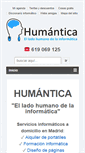Mobile Screenshot of humantica.com